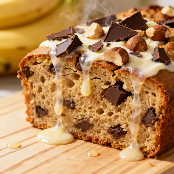 Easiest, Moist Homemade Banana Bread