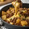 Cheesy Ground Beef and Potatoes