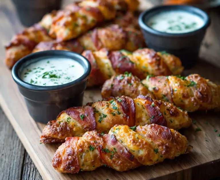 Jalapeno Popper Twists on Tray